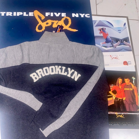 TRIPLE FIVE SOUL Vintage Sweater Top SZ XL - Picture 10 of 14